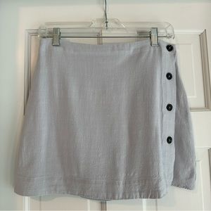Sadie & Sage | Light Blue Mini Skirt | Medium
